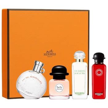 hermes miniature set|sephora mini Hermes perfume.